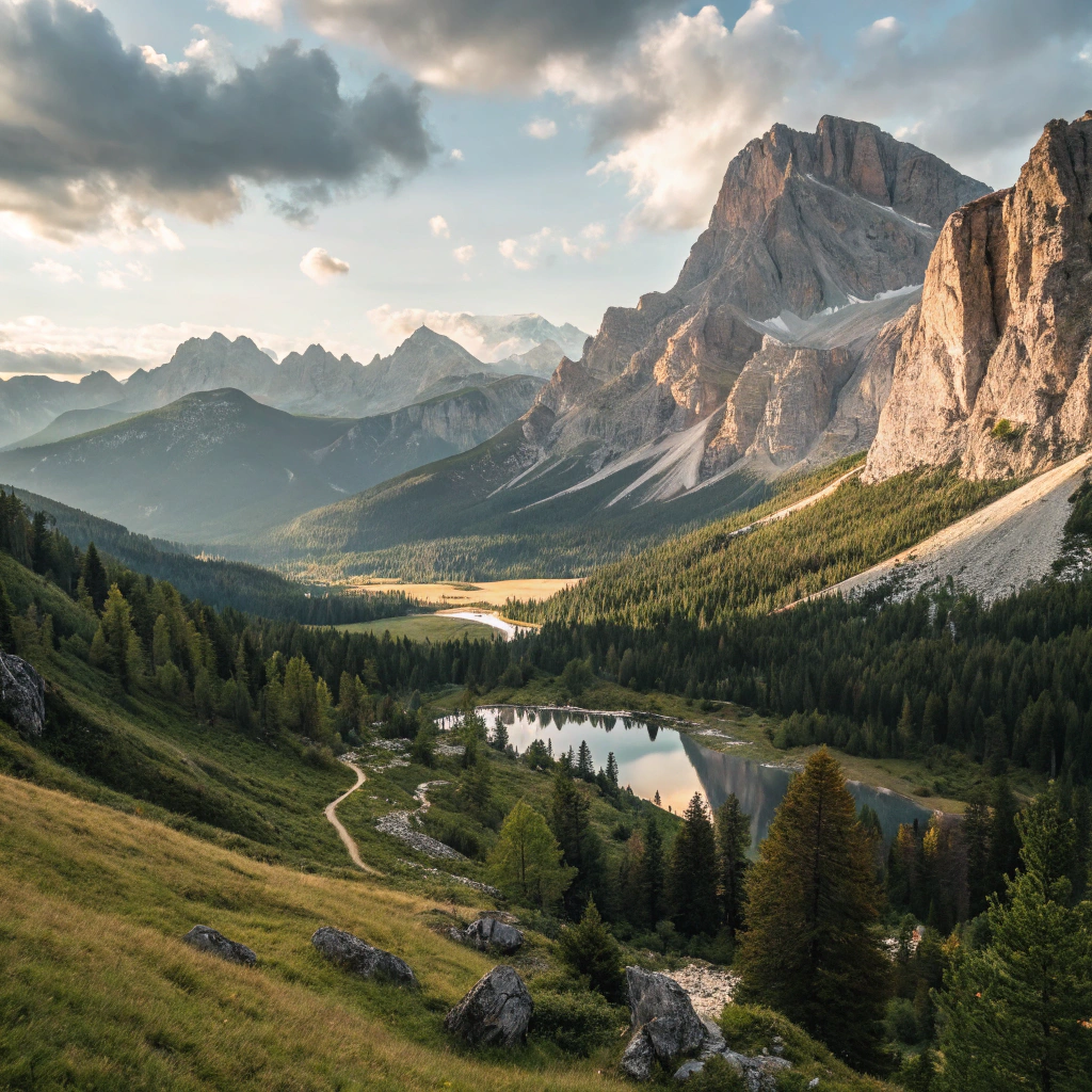 ladnscape dolomity