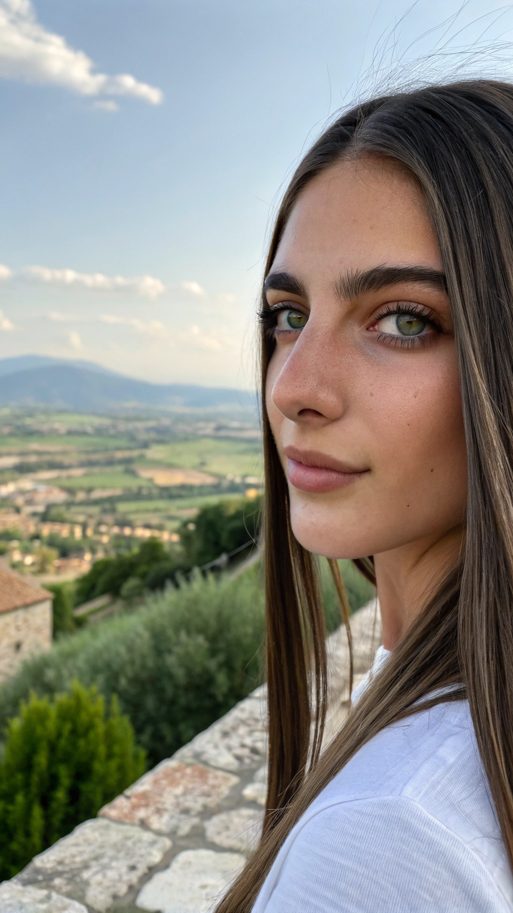 Casual Everyday Model landscape spoleto